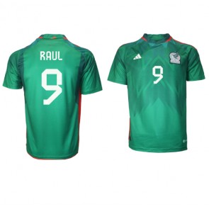 Meksyk Raul Jimenez #9 Koszulka Podstawowych MŚ 2022 Krótki Rękaw